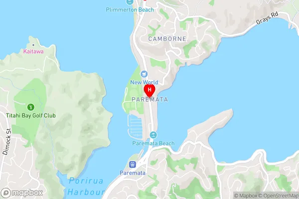 Paremata,Wellington Area Map