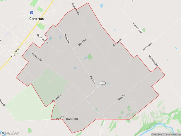 Parkvale, Wellington Polygon Area Map