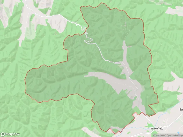 Pigeon Valley, Tasman Polygon Area Map