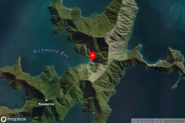 Pohuenui,Marlborough Satellite Map