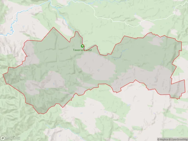 Pomarangai, Waikato Polygon Area Map