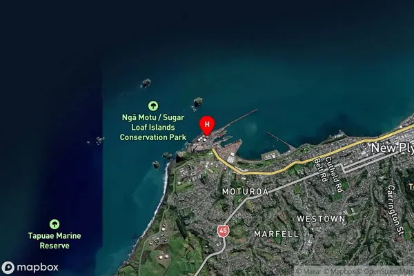 Port Taranaki,Taranaki Satellite Map