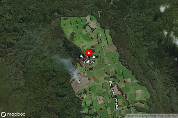 Pourakino Valley,Southland Satellite Map