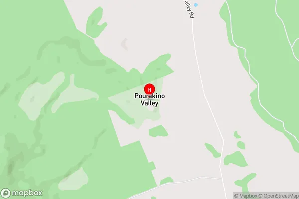 Pourakino Valley,Southland Area Map