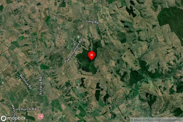 Pukemoremore,Waikato Satellite Map