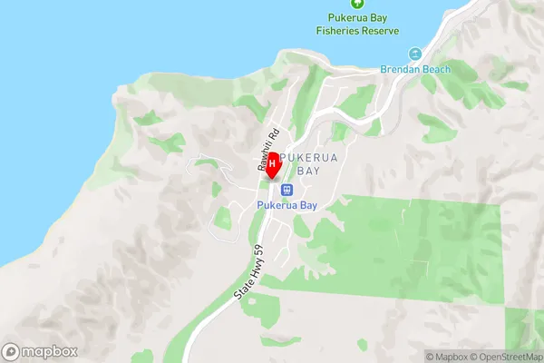 Pukerua Bay,Wellington Area Map