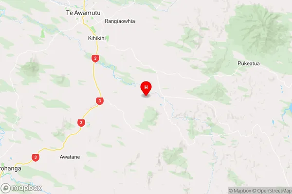 Puketotara,Waikato Region Map