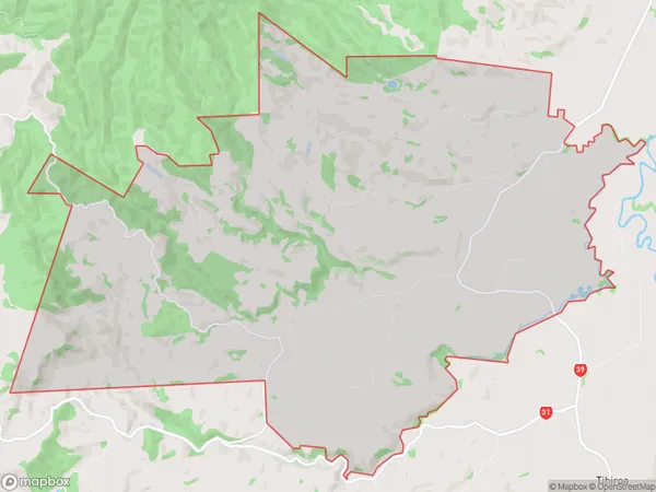 ZipCode 3873 Map for Puketotara