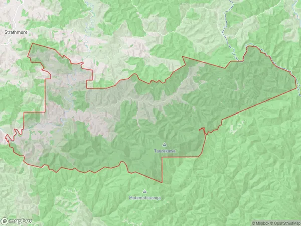 ZipCode 4392 Map for Puniwhakau