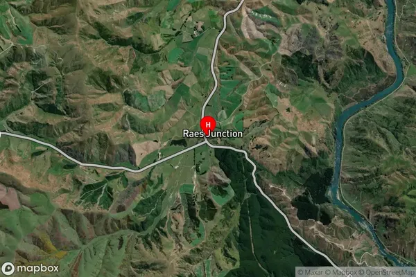 Raes Junction,Otago Satellite Map