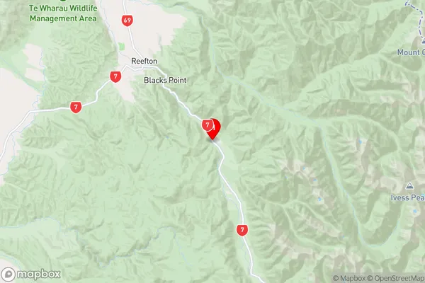 Rahu Saddle,West Coast Region Map