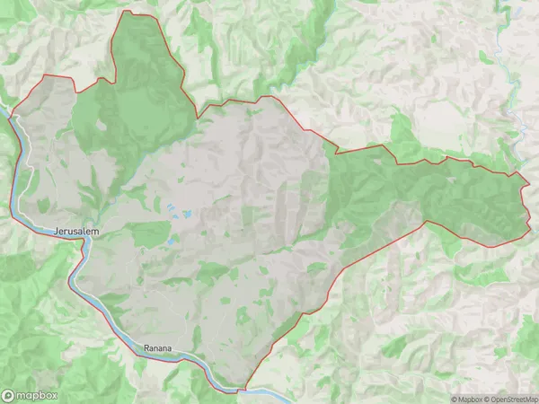 Ranana, Manawatu-Wanganui Polygon Area Map