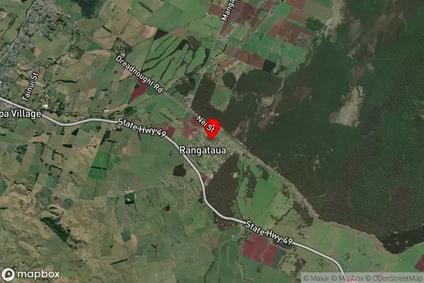 Rangataua,Manawatu-Wanganui Satellite Map