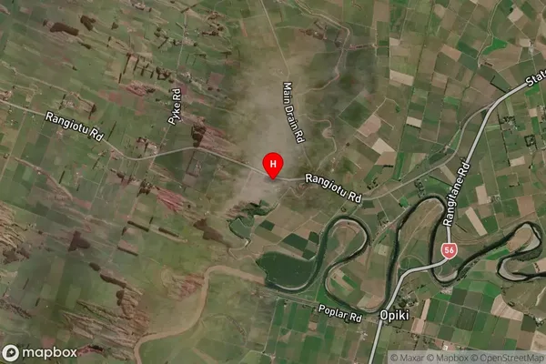 Rangiotu,Manawatu-Wanganui Satellite Map