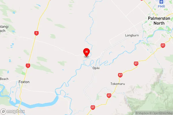 Rangiotu,Manawatu-Wanganui Region Map