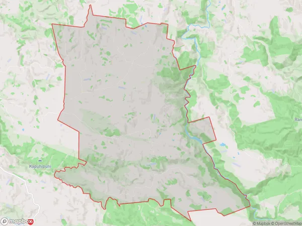 Rangitoto, Waikato Polygon Area Map