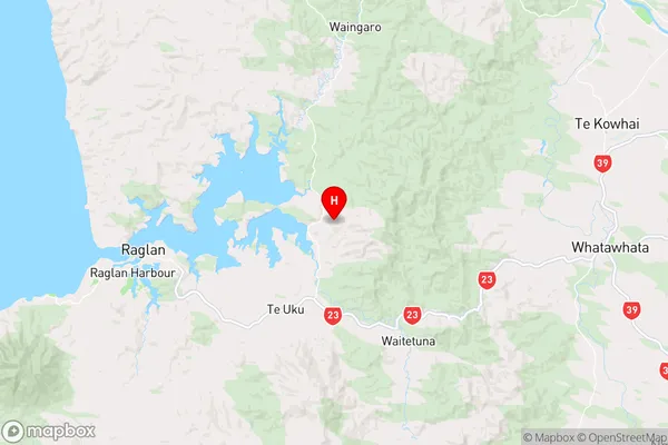 Ranui,Waikato Region Map