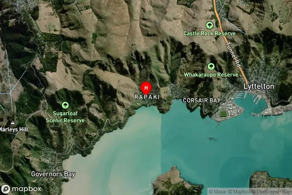 Te Rapaki-o-Te Rakiwhakaputa,Canterbury Satellite Map