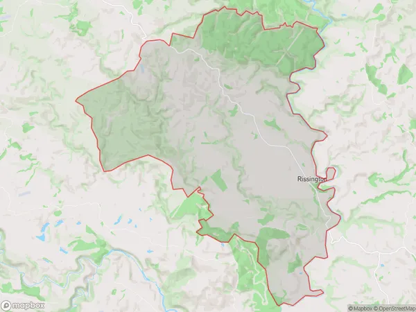 Rissington, Hawke's Bay Polygon Area Map