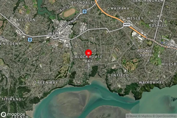 Blockhouse Bay,Auckland Satellite Map