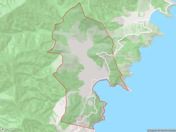 Robin Hood Bay, Marlborough Polygon Area Map