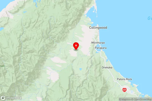 Rockville,Tasman Region Map