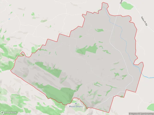 Romahapa, Otago Polygon Area Map