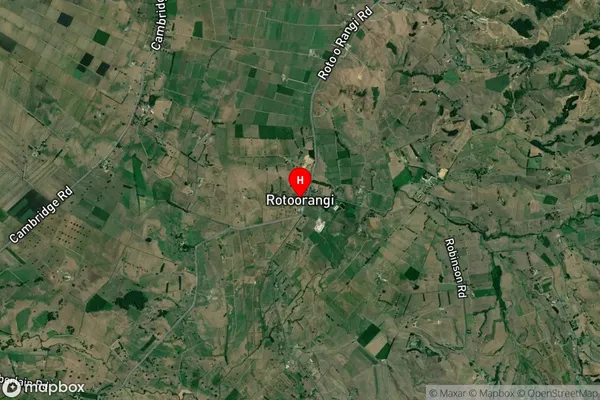 Rotoorangi,Waikato Satellite Map