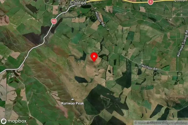 Round Hill,Otago Satellite Map