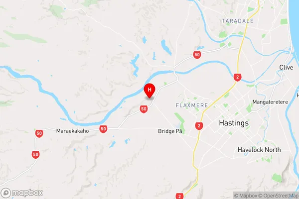 Roys Hill,Hawke's Bay Region Map