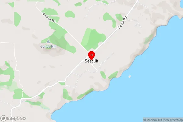 Seacliff,Otago Area Map