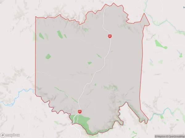 Shannon, Manawatu-Wanganui Polygon Area Map