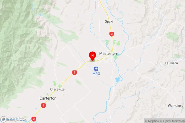 Solway,Wellington Region Map