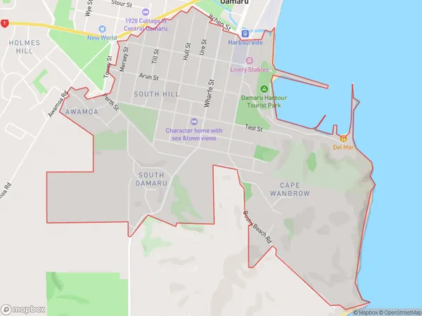 ZipCode 9444 Map for South Hill