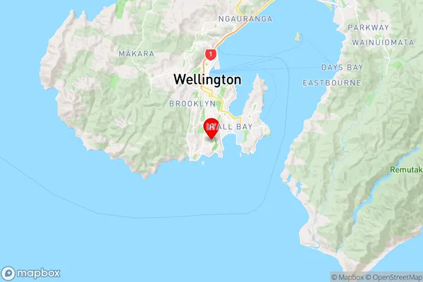 Southgate,Wellington Region Map