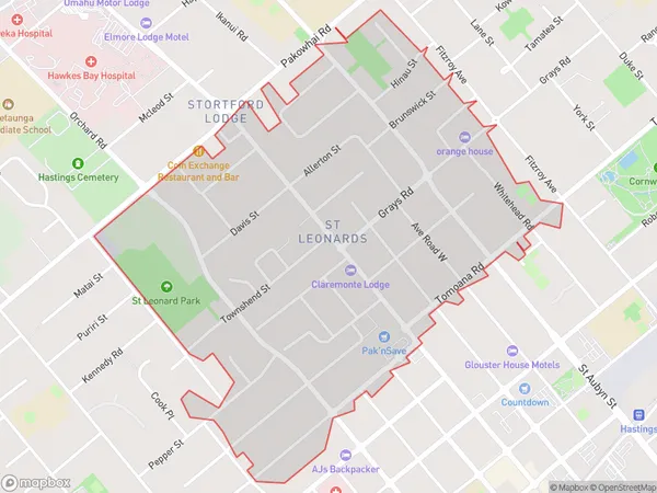 ZipCode 4153 Map for Saint Leonards