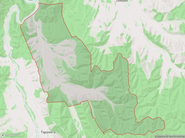 Stanley Brook, Tasman Polygon Area Map