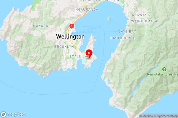 Strathmore Park,Wellington Region Map