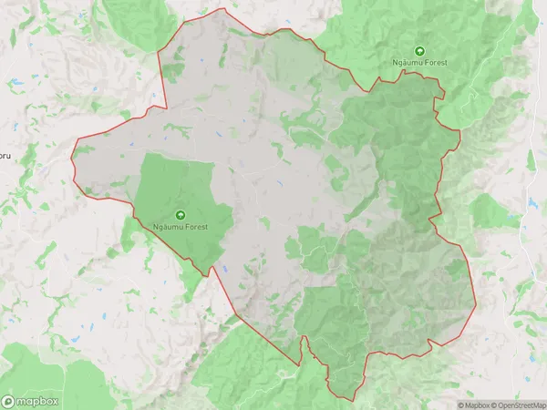 Stronvar, Marlborough Polygon Area Map