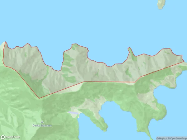 Brightlands Bay, Marlborough Polygon Area Map