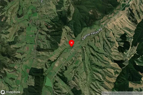 Tadmor,Tasman Satellite Map