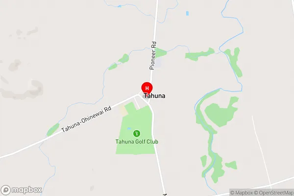 Tahuna,Waikato Area Map