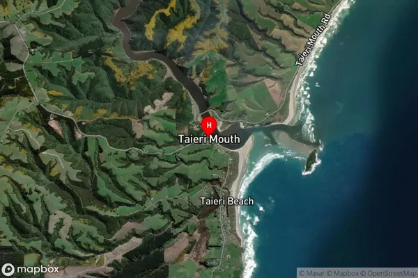 Taieri Mouth,Otago Satellite Map