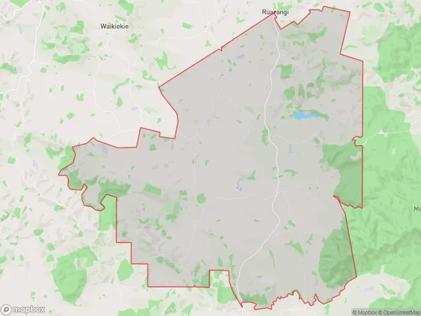 Taipuha, Northland Polygon Area Map