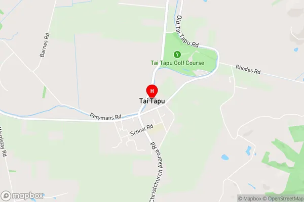 Tai Tapu,Canterbury Area Map