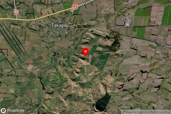 Takapau,Hawke's Bay Satellite Map