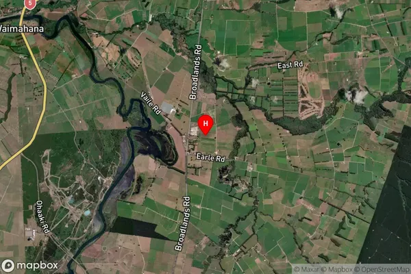 Broadlands,Waikato Satellite Map