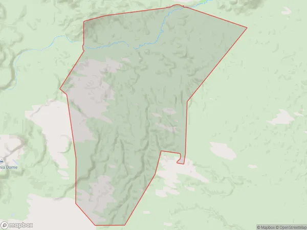 Tarawera Forest, Bay of Plenty Polygon Area Map