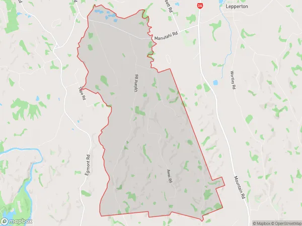 Tarurutangi, Taranaki Polygon Area Map