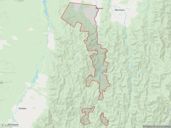 ZipCode 5881 Map for Tawera